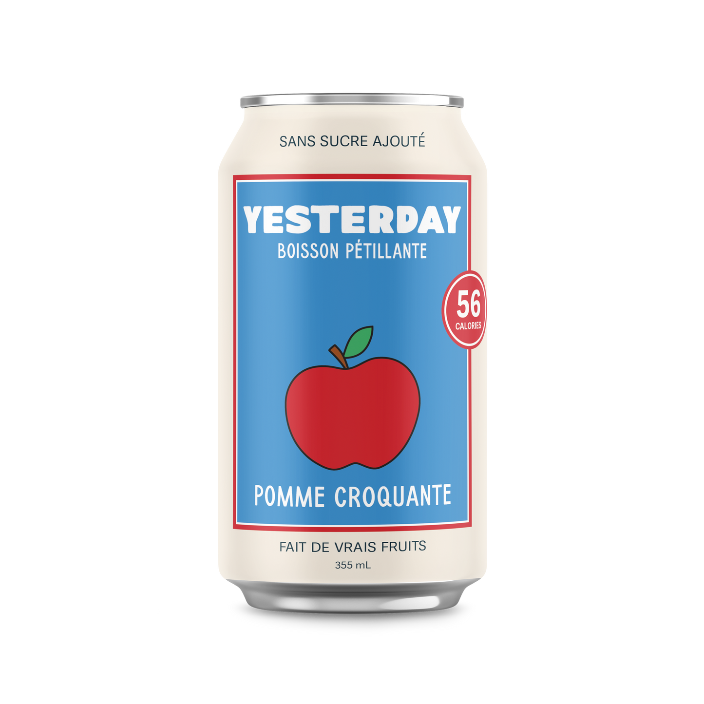 Yesterday Pomme croquante 24x355 ml