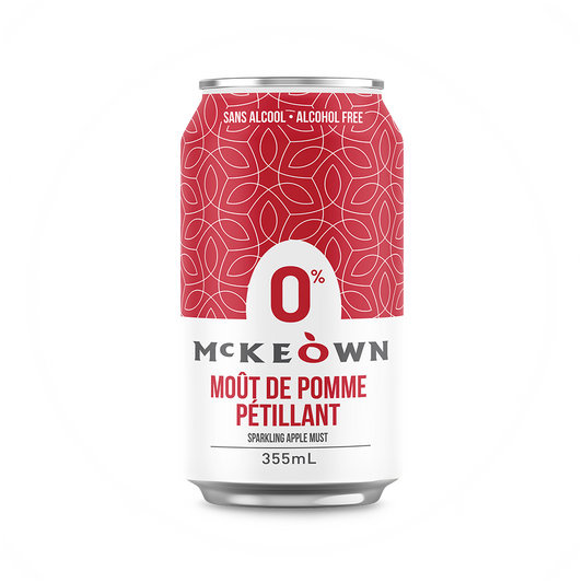 Moût de pomme McKeown ZERO 24x355 ml