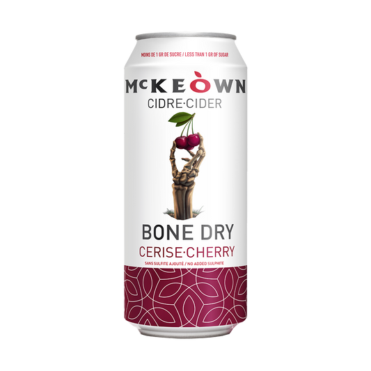 McKeown Cider Bone Dry Cherry 24x473 ml