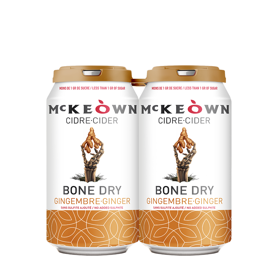 Cidre McKeown Bone Dry Gingembre 24x355 ml