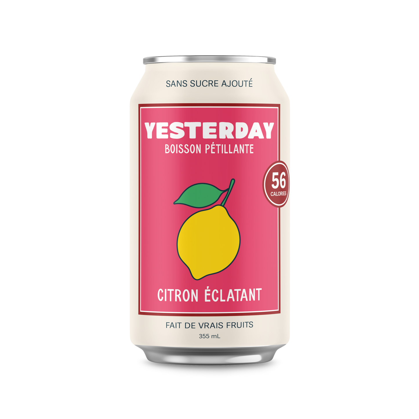 À VENIR! Yesterday Citron éclatant 24x355 ml